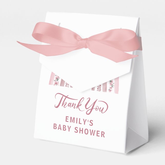 Caja Para Regalos Boho Watercolor Rainbow Chica (Front Side)