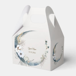 Caja Para Regalos Boho White Orchid Flores Blue Moon Elegant Fiesta