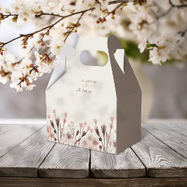Caja Para Regalos Boho Wildflower Boda