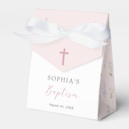 Caja Para Regalos Boho Wildflower Floral Girl Baptism