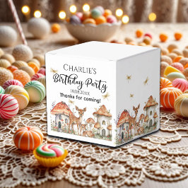 Caja Para Regalos Boho Woodland Forest Animals Fiesta de Cumpleaños