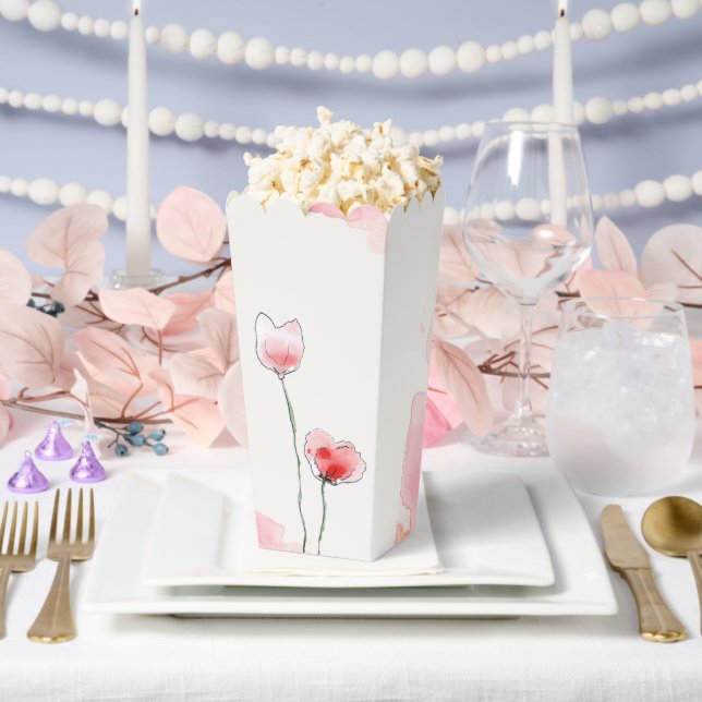 Caja Para Regalos Boîte cadeau. "Coquelicots" (Boda)