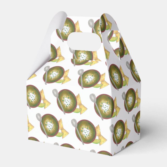 Caja Para Regalos Bola de Green Chili Chile Verde (Front Side)