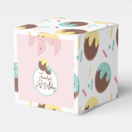 Caja Para Regalos Bolas de Cakepop Lindas Cumpleaños Primer Cumpleañ