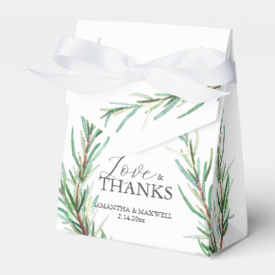 Caja Para Regalos Bolas favoritas de bodas vegetación Rosemaria