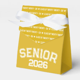 Caja Para Regalos Bold Class of 2026 Graduation Pattern