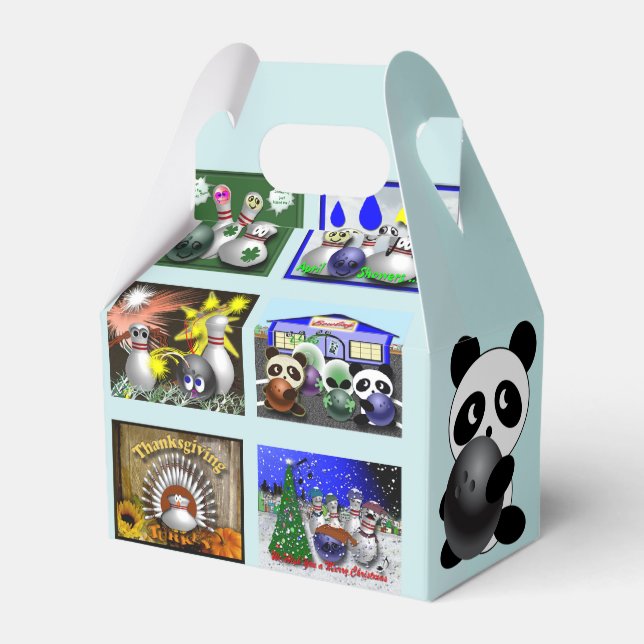 Caja Para Regalos Bolos (Front Side)