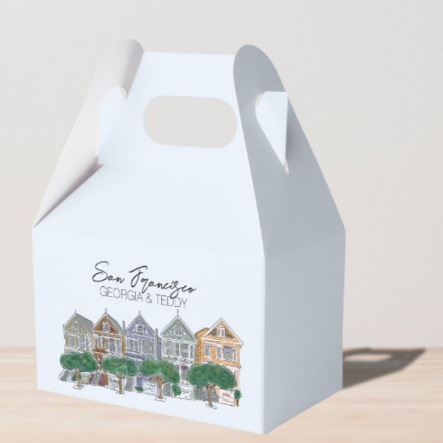 Caja Para Regalos Bolsa de bienvenida de San Francisco, Boda de Cali (Subido por el creador)
