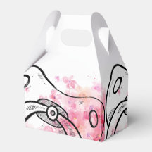 Bolsa de Favor Blanco y Rosa del Pacificador