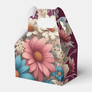 Caja Para Regalos Bolsa de Favor de Flor