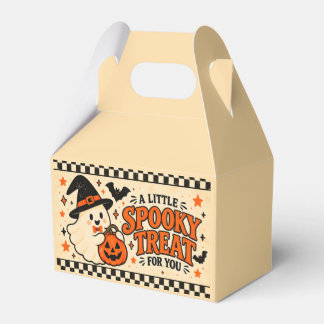 Caja Para Regalos Bolsa de Favor de Halloween Espeluznante Vintage |