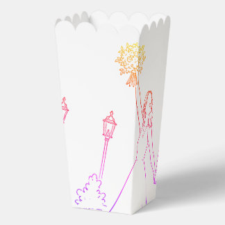 Caja Para Regalos Bolsa de Favor de Palomitas de Maíz con Dibujos de