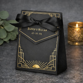 Caja Para Regalos Bolsa de regalo de boda Art déco