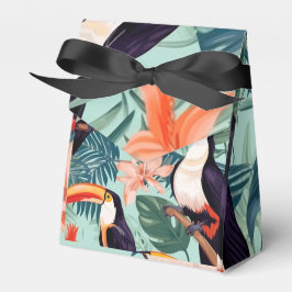 Caja Para Regalos Bolsa de regalo de Fiesta de loro tropical