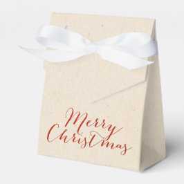 Caja Para Regalos Bolsa de regalo de Navidad de cartón falso beige