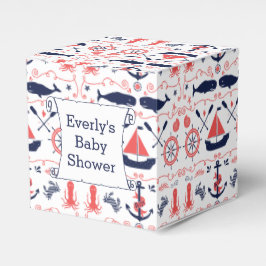 Caja Para Regalos Bolsa de regalo Náutica Baby Shower personalizada