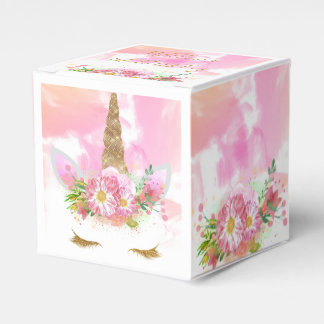Caja Para Regalos Bolsa de unicornio a favor de la cara