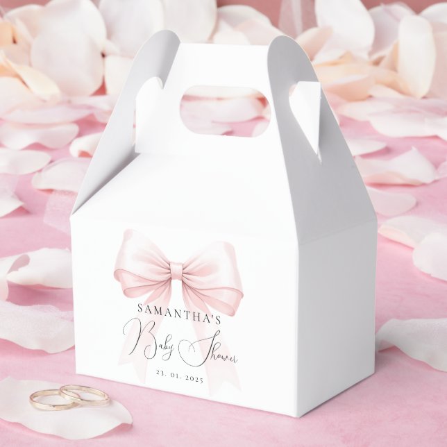 Caja Para Regalos Bolsas Coquette Baby Shower Favor (Boda)