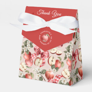 Caja Para Regalos Bolsas de Baby Shower de Apple rusticas