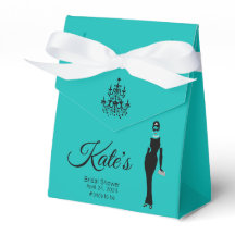 Bolsas de Favor Verde verde azuladas