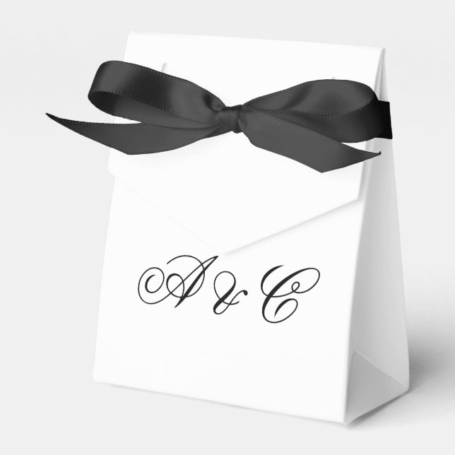 Caja Para Regalos Bolsas favoritas de partido personalizadas (Front Side)