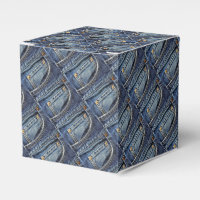 Bolsillo de jeans azules