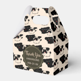 Caja Para Regalos BOMBAS Negras Fawn personalizadas favorecen las ca