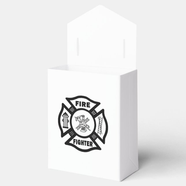 Caja Para Regalos Bombero (Abierto)