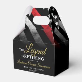 Caja Para Regalos Bombero del Departamento de Bomberos de Retiro