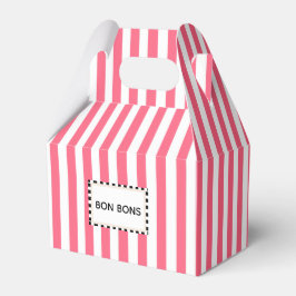 Caja Para Regalos Bon Bons Pink Strike