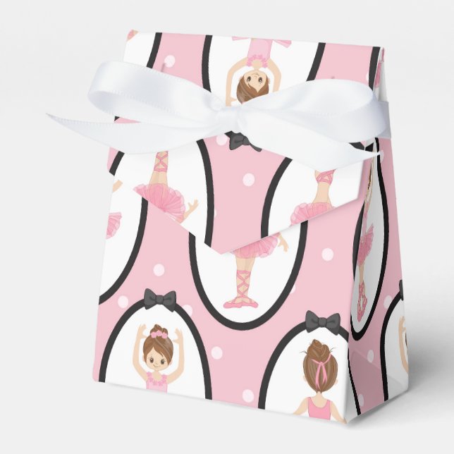 Caja Para Regalos Bonita bailarina rosa (Front Side)