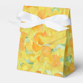 Caja Para Regalos Bonito Golden Yellow Daffodils Tent Favor Box