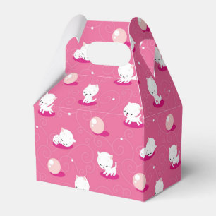 Caja Para Regalos Bonito Kitty Pink Kittens Pattern Favorito Box