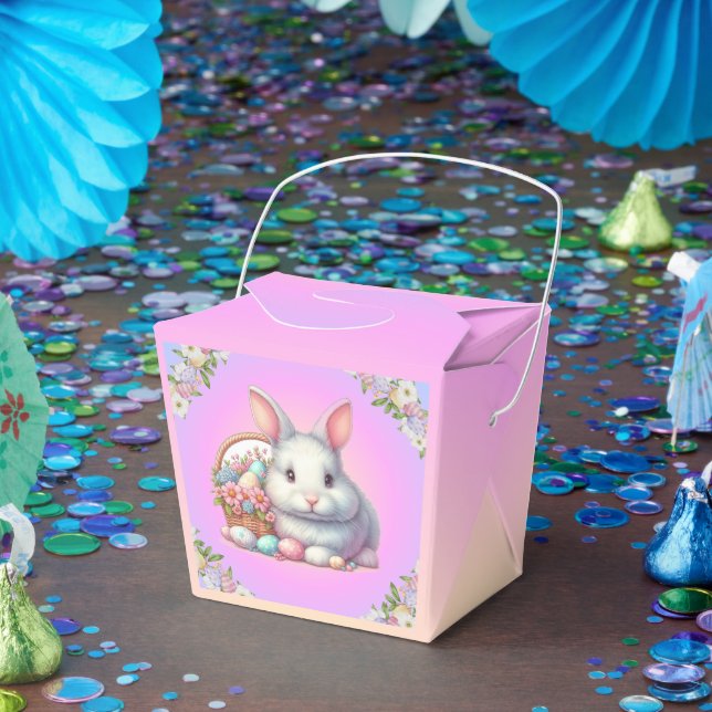 Caja Para Regalos Bonito Pastel de conejo de Pascua (Fiesta)