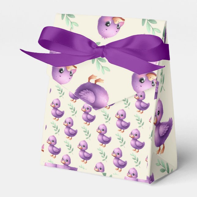Caja Para Regalos Bonito Púrpura (Front Side)