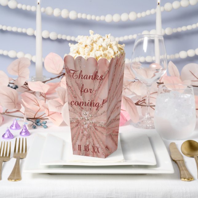 Caja Para Regalos Bonito Quinceañera en rosa (Boda)