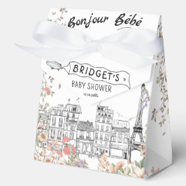 Caja Para Regalos Bonjour Bebe Género Neutral Baby Shower