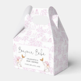 Caja Para Regalos Bonjour Bebe Romantic Chica Baby Shower