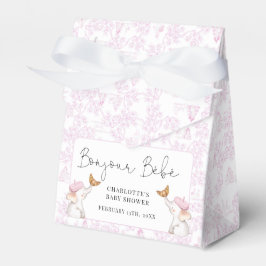 Caja Para Regalos Bonjour Bebe Romantic Chica Baby Shower