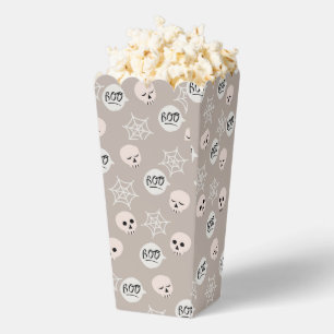 Caja Para Regalos Boo's, Skulls y Spider Webs