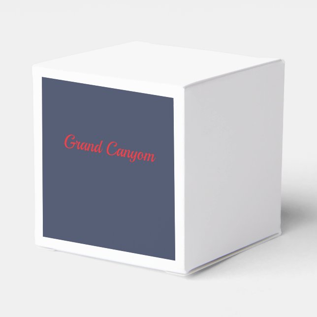 Caja Para Regalos Borde Norte  (Reverso Costado)