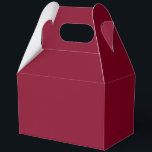 Caja Para Regalos Borgoña<br><div class="desc">El burgundy es un color profundo y rico que combina el rojo oscuro con tonos subyacentes de púrpura y a veces marrón. A menudo se describe como sofisticado,  lujoso y cálido,  similar al color del vino tinto de la región de Borgoña en Francia.</div>