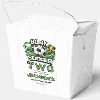 Caja Para Regalos Born 2 Soccer Sports Themed Boy 2nd Birthday Party
