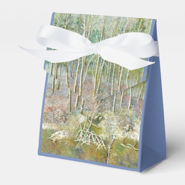 Caja Para Regalos bosque de invierno (Front Side)