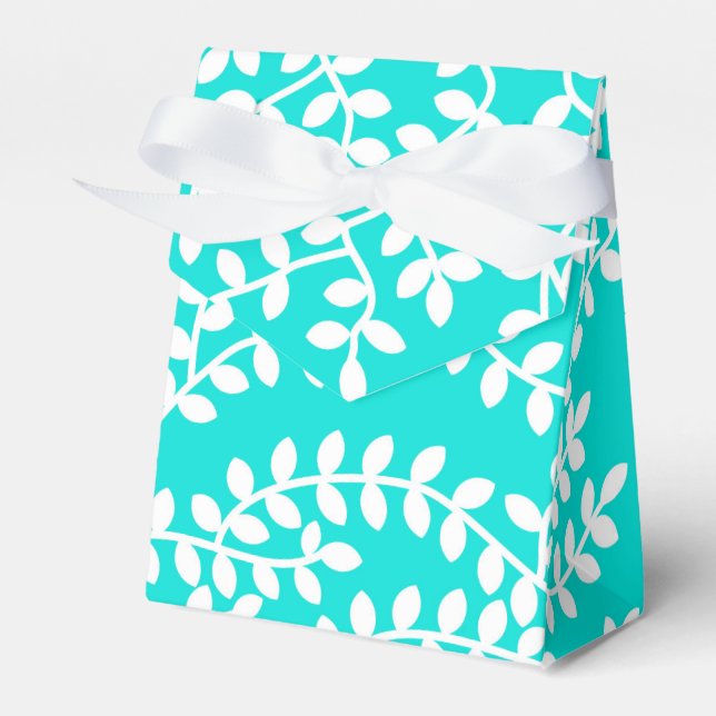 Caja Para Regalos Bosque de turquesa (Front Side)