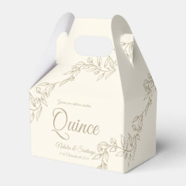 Caja Para Regalos Botánicos de Quince de Champagne en España