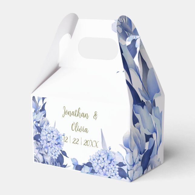 Caja Para Regalos Bouquet floral blooming garden (Front Side)