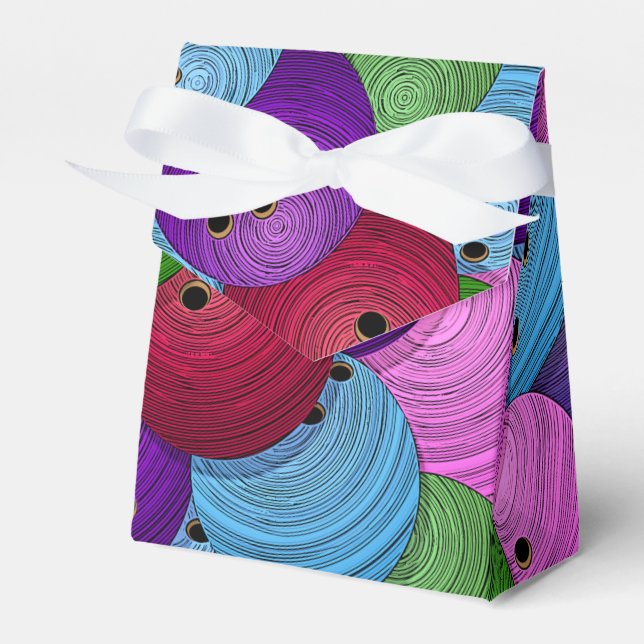 Caja Para Regalos Bowling Blitz Favor Box (Front Side)