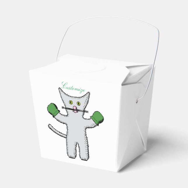 Caja Para Regalos Boxing Kitten con Mittens_Cove (Front Side)