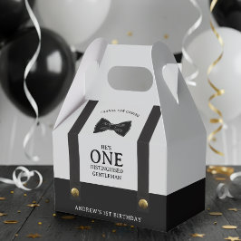 Caja Para Regalos Boy 1st Birthday One Distinguished Gentleman